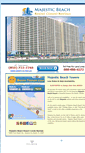 Mobile Screenshot of majestic-panama-city-beach.com